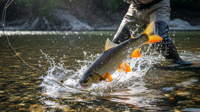 ウグイ釣り