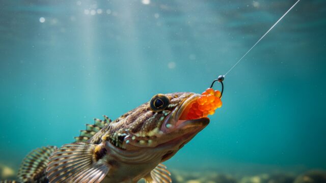 カジカ釣り