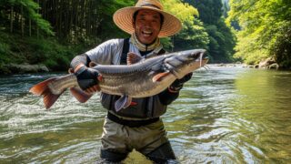 多摩川中流域8月の釣り