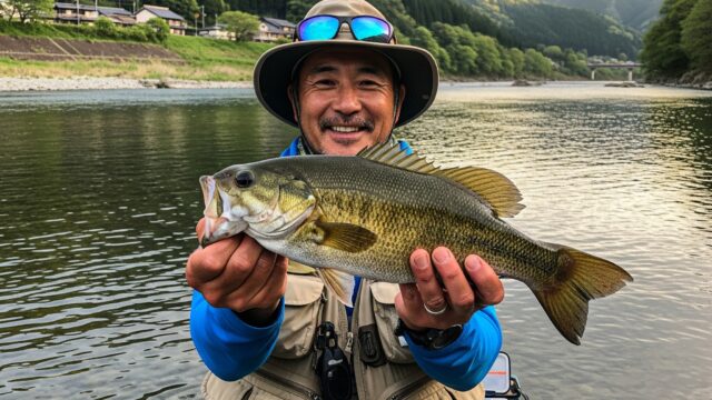 信濃川中流8月の釣り