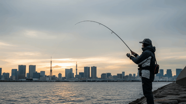 東京湾秋の釣り
