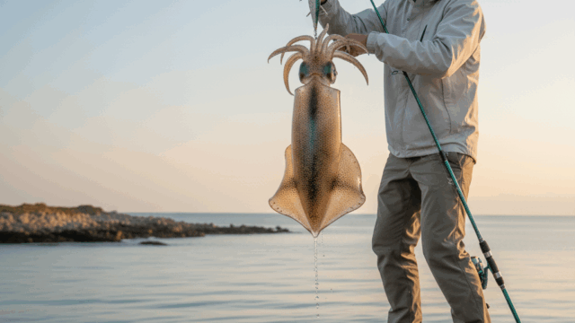 アオリイカ釣り