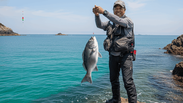 メジナのフカセ釣り